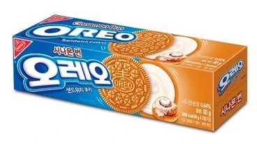 DONGSUH Oreo Cinnamon Bun Sandwich Cookies (24 x 80g)