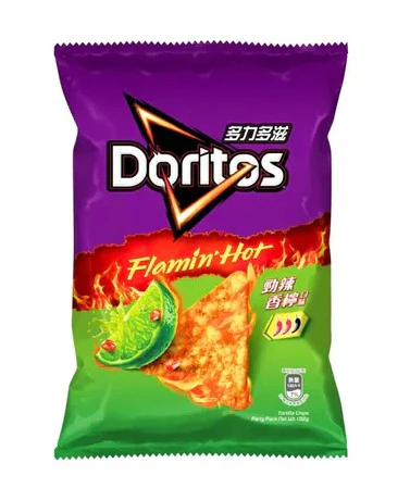 Doritos Corn Chips - Chili & Lemon Flavor (12 x 68g)