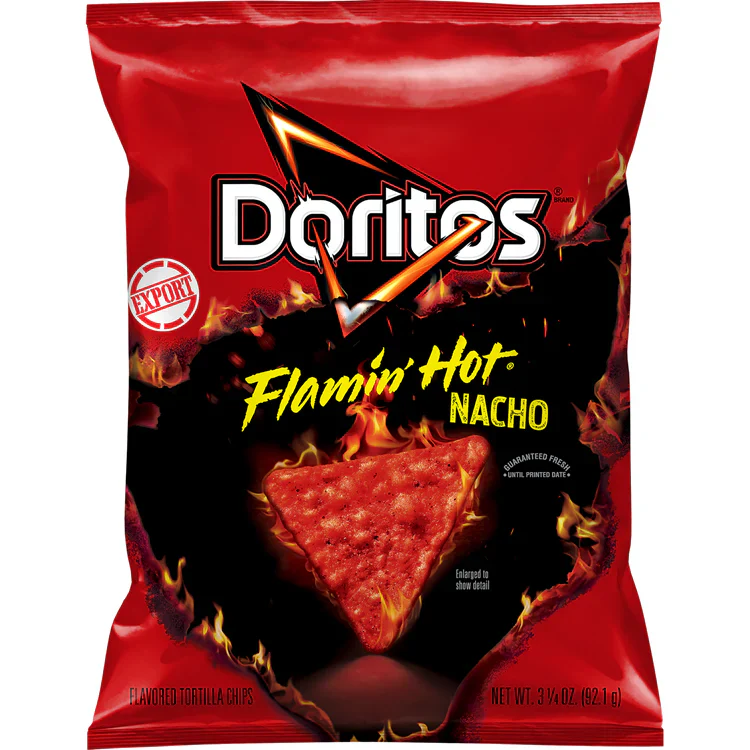 Doritos LVL Flamin Hot Nacho (18 x 3.25oz)