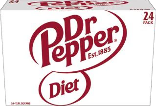 Dr. Pepper - Diet SUITCASE (24 x 12oz)