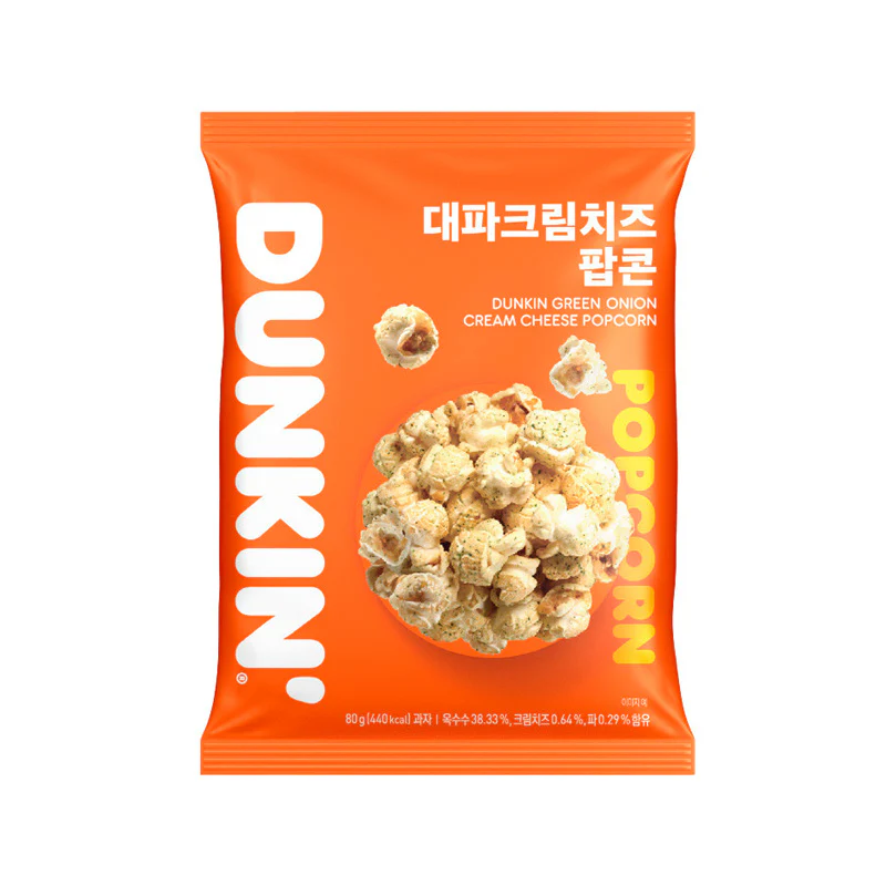 DUNKIN Green Onion Cream Cheese Popcorn (30 x 15g)