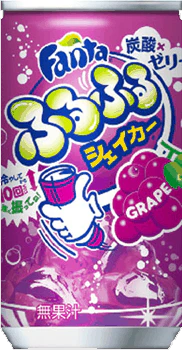Fanta FuruFuru Shaker Grape (30 x 180ml)
