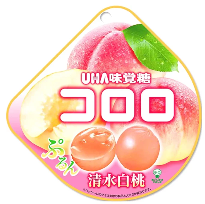 Fruit Kororo White Peach Gummy (6 x 12 x 40g)