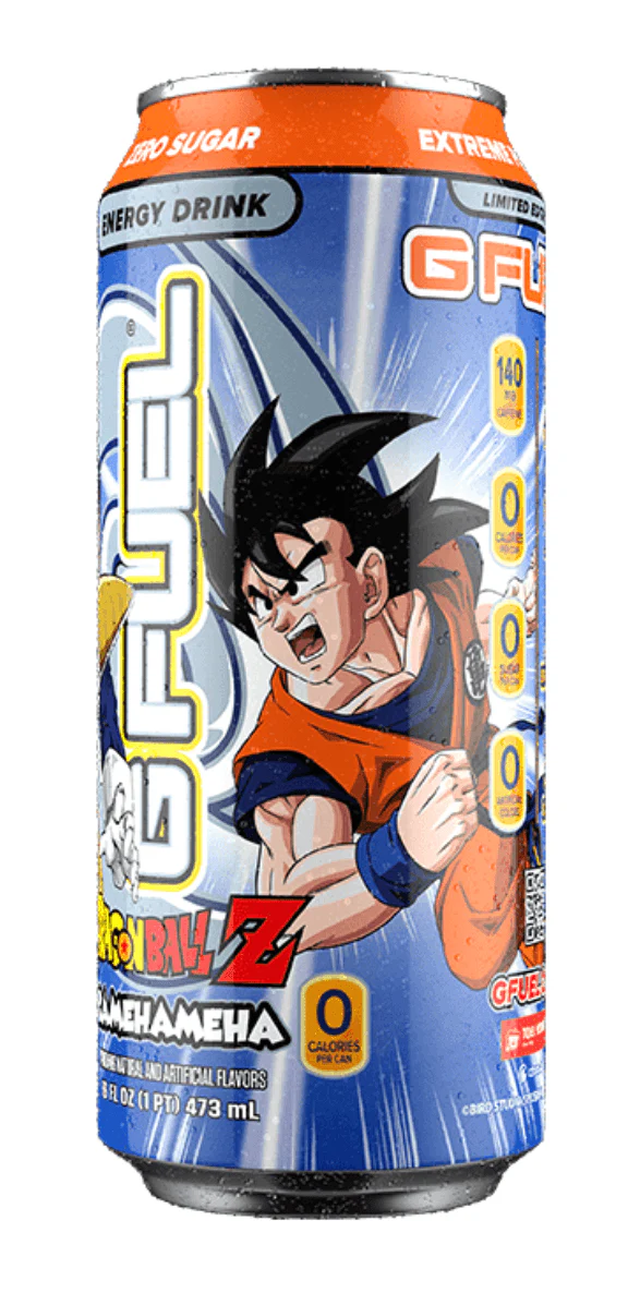 G Fuel RTD - Dragon Ball Z Kamehameha (Strawberry Lychee) / 12 x 16oz - Image 2