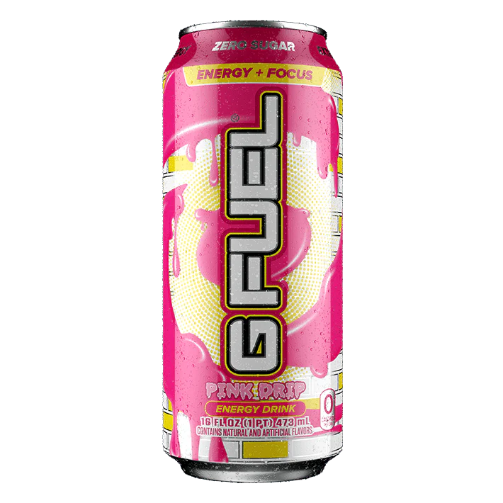 G Fuel RTD - Pink Drip (Pink Fruit Candy) / 12 x 16oz