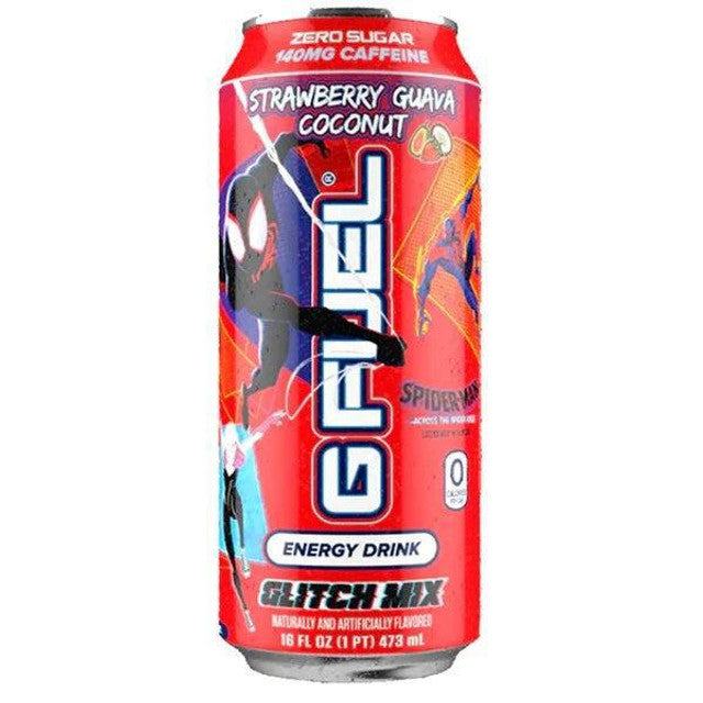G Fuel RTD - Spier-Verse Glitch Mix Red Can (Strawberry Guava Coconut) / 12 x 16oz