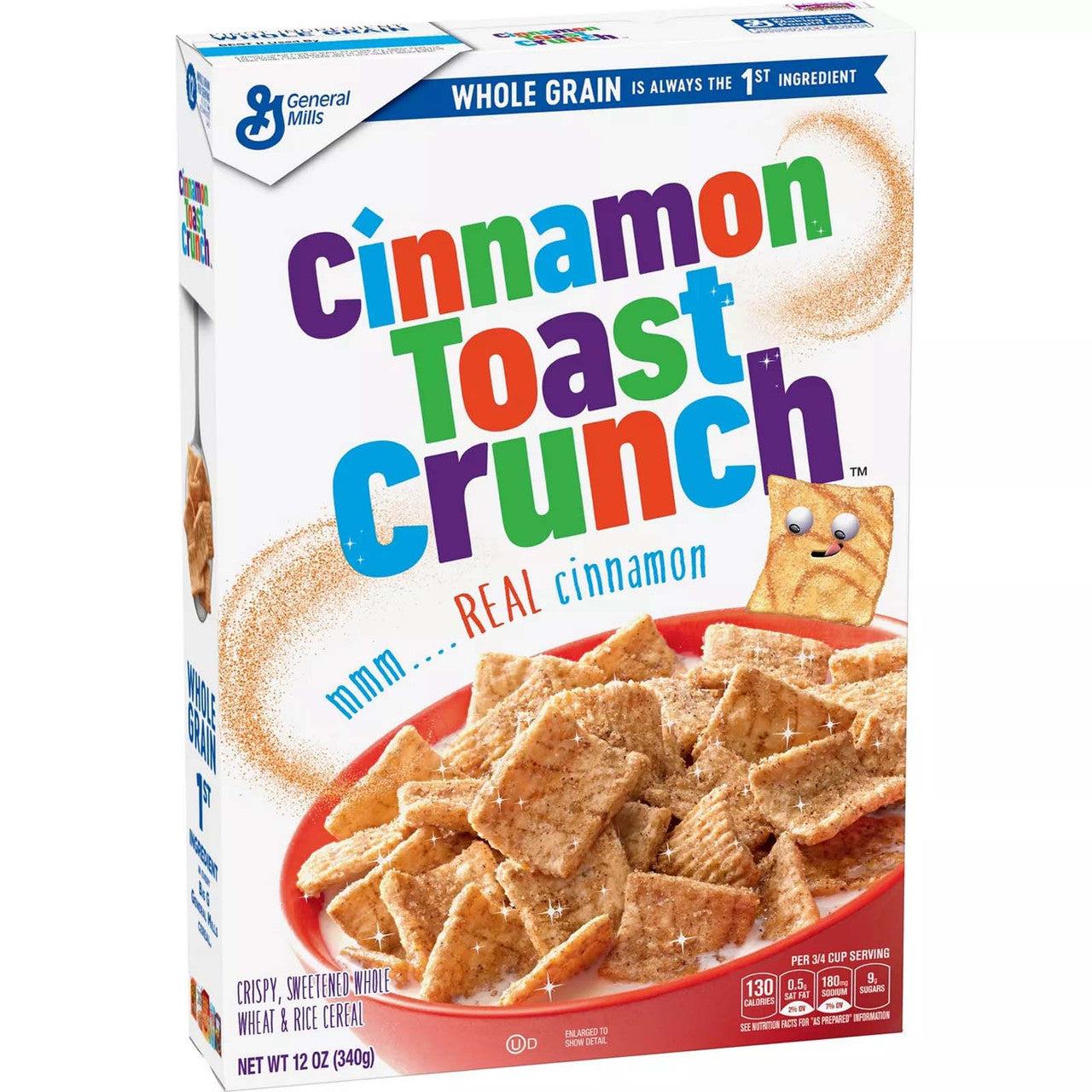 General Mills Cereal - Cinnamon Toast Crunch Cereal (12 x 12oz)