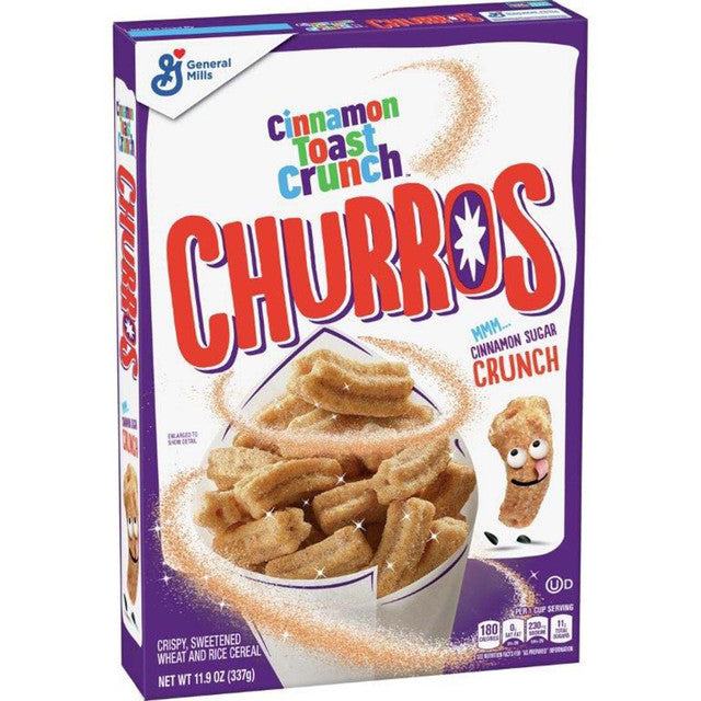General Mills Cereal - Cinnamon Toast Crunch Churros (12 x 11.9oz)