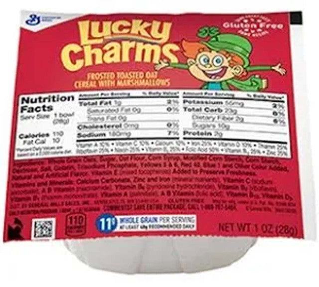 General Mills Cereal - Lucky Charms Cereal Bowl Pack (96 x 1oz)