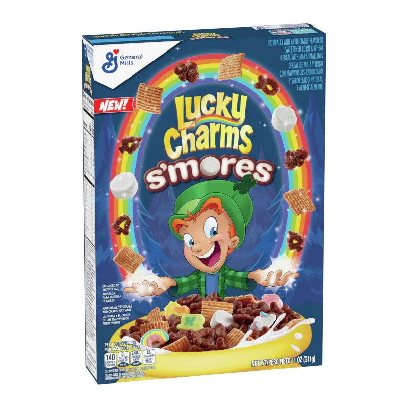 General Mills Cereal - Lucky Charms S'mores (12 x 11oz)