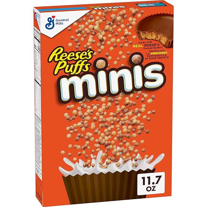 General Mills Cereal - Minis Reeses Puffs (12 x 11.7oz)