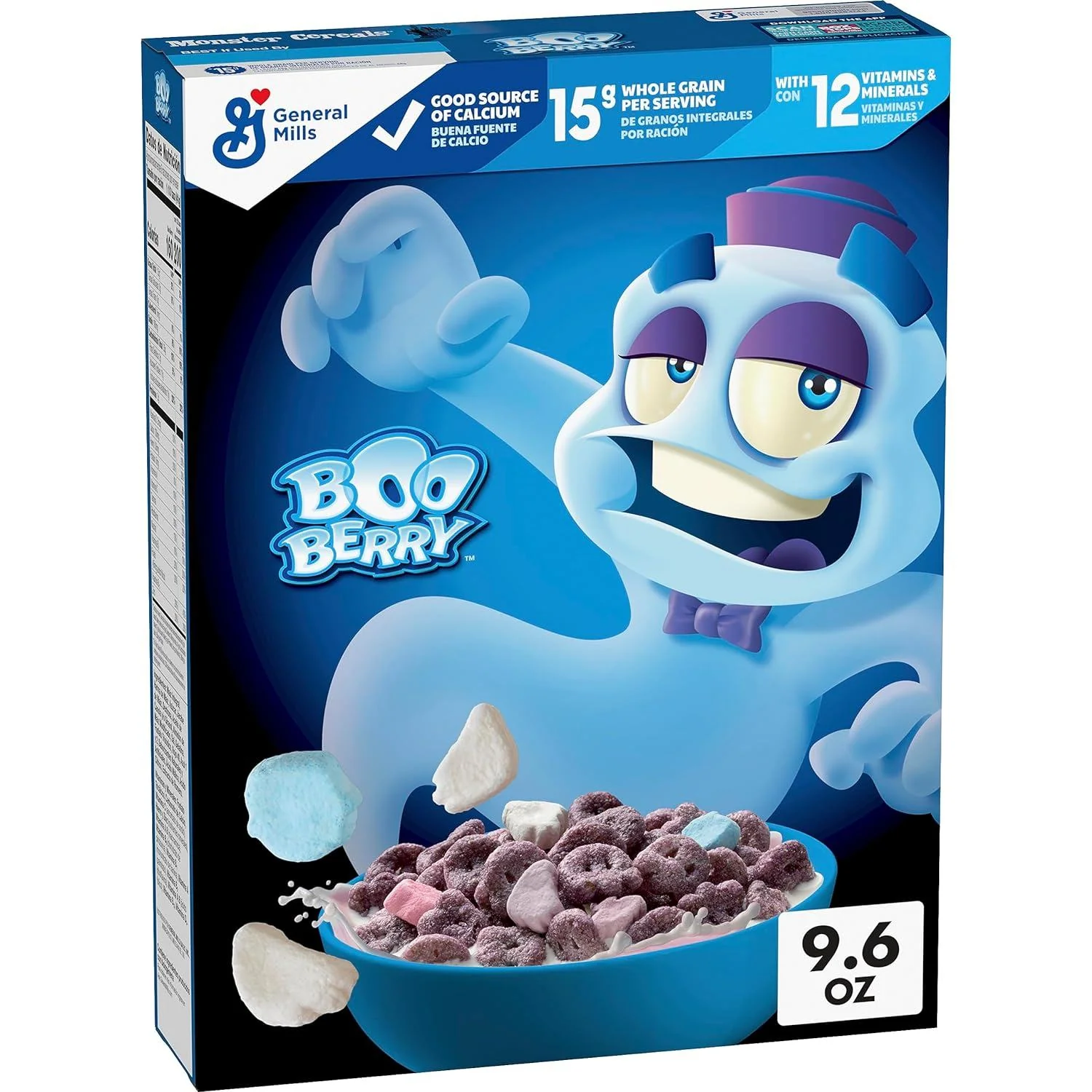 General Mills Cereal -  Boo Berry Cereal (12 x 9.6oz)