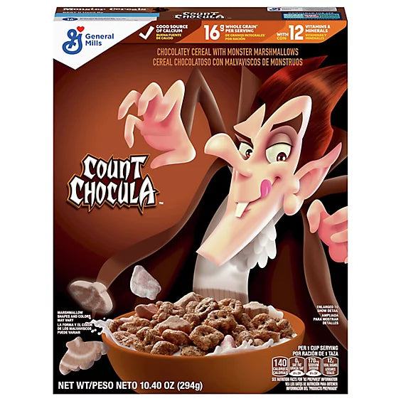 General Mills Cereal - Count Chocula Cereal (12 x 10.4oz)