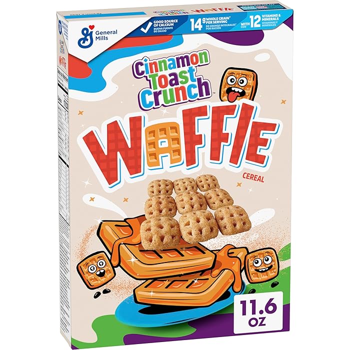 General Mills Cereal - Waffle Cinnamon Toast Crunch Cereal (12 x 11.6oz)