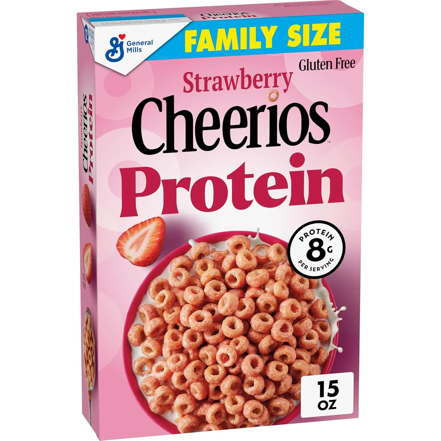 General Mills - Cheerios Protein Strawberry FS (8 x 15oz)