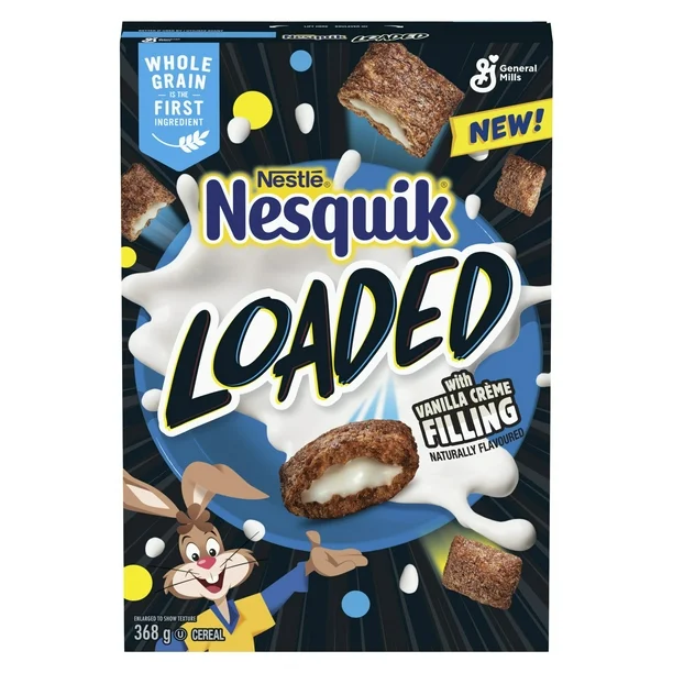 General Mills - Nesquik Loaded Bites Cereal (12 x 368g)