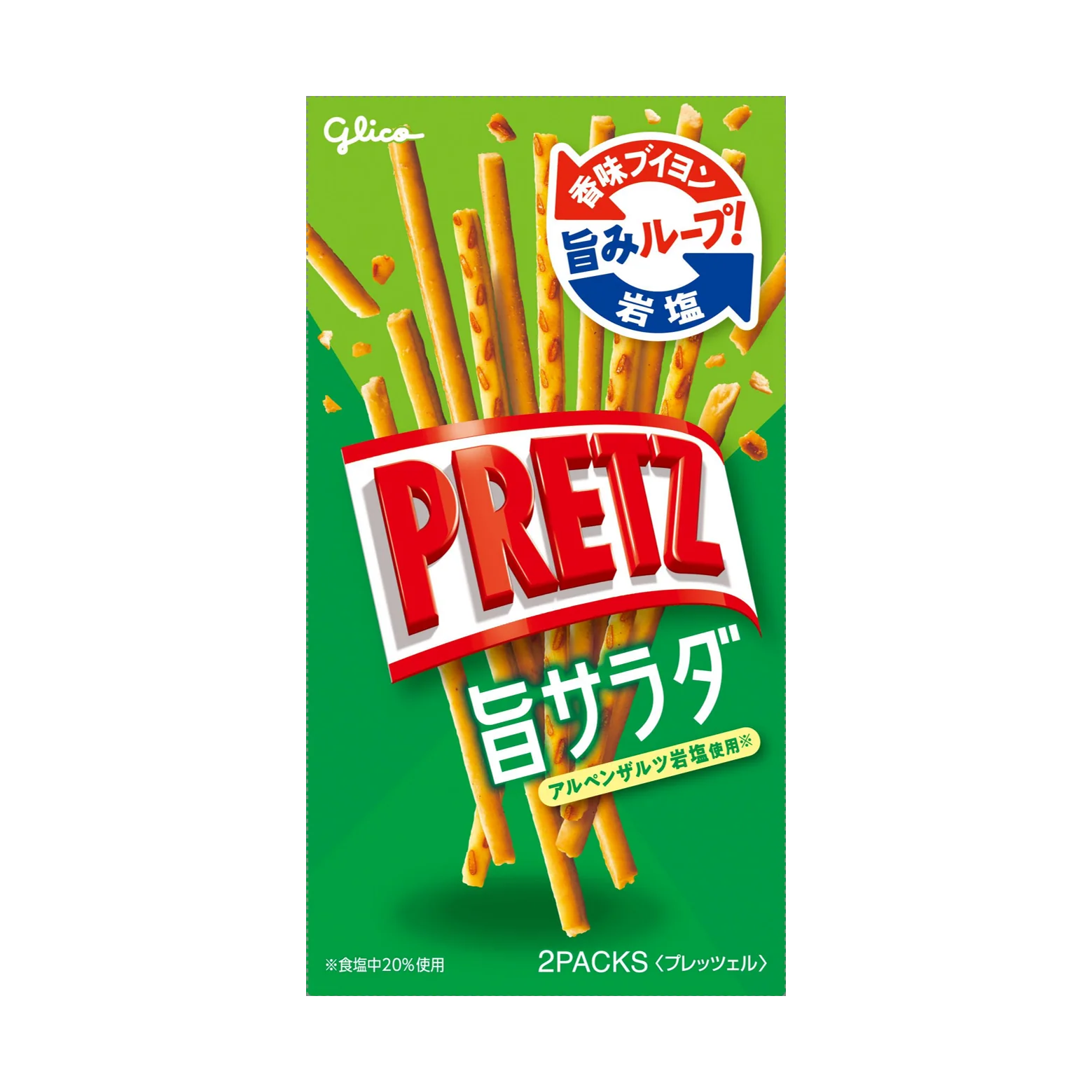 GLICO PRETZ Snack Salad 10 x (12 x 64g)