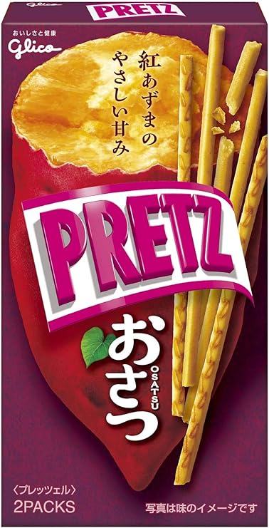GLICO PRETZ Snack Sweet Potato 10 x (12 x 62g)