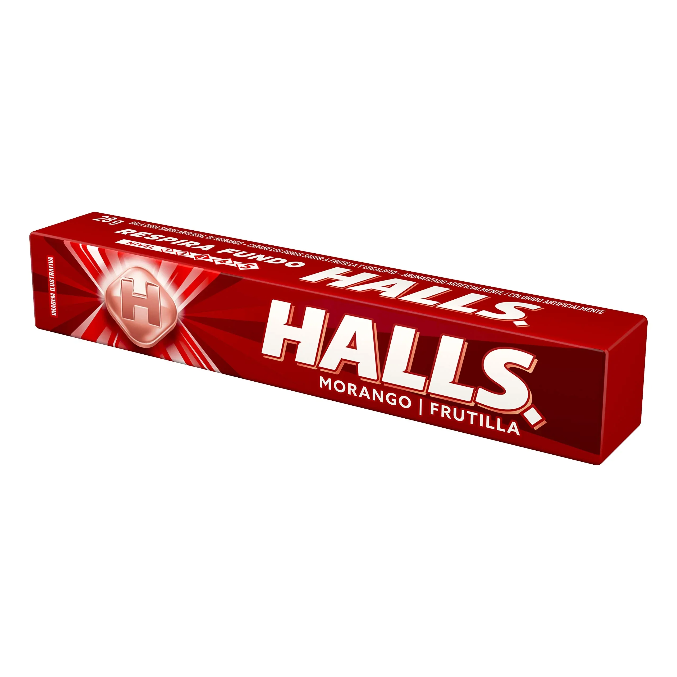 Halls Drops Strawberry (630 x 28g)