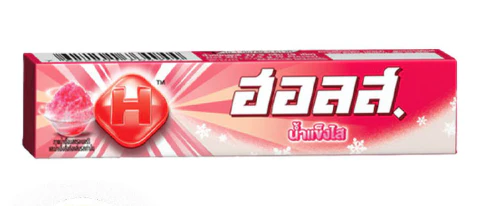 HALLS Stick Candy Icy Strawberry Syrup (12 x 20 x 9pcs)