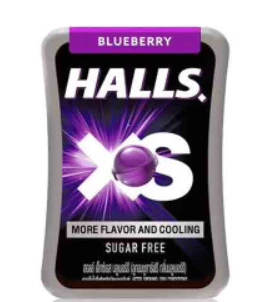 HALLS XS BlueBerry (24 x 12 x 21pcs)