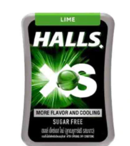HALLS XS Fresh Lime (24 x 12 x 21pcs)