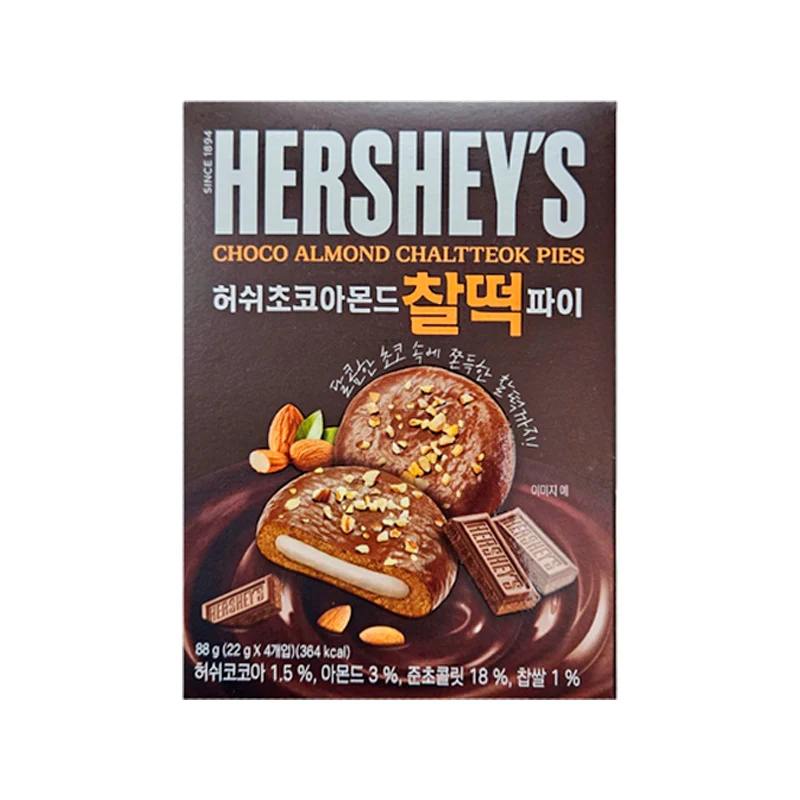 HERSHEY'S Choco Almond Rice Cake Pie (18 x 88g)