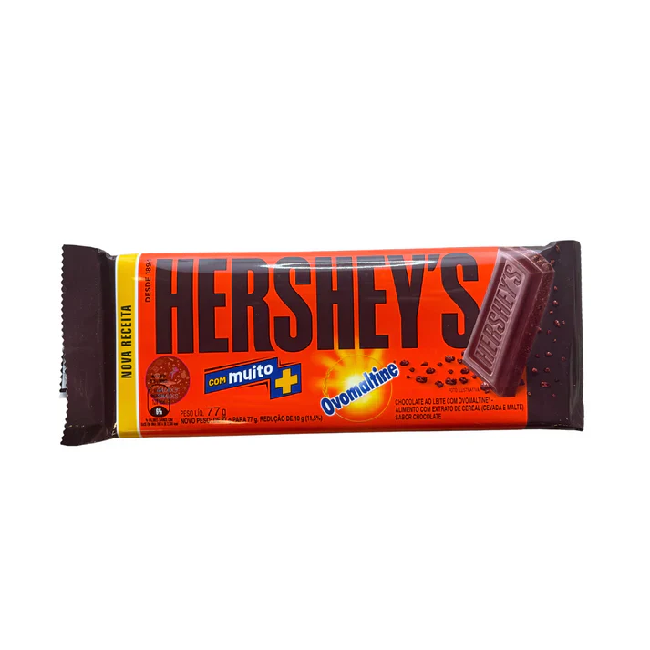 Hershey's Chocolate Bar Ovomaltine (72 x 77g)