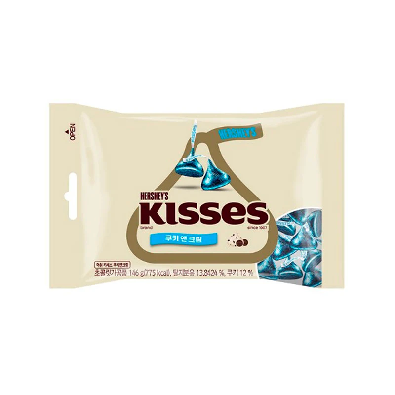 HERSHEY'S Kisses Bong Cookie and Cream (10 x 146g)