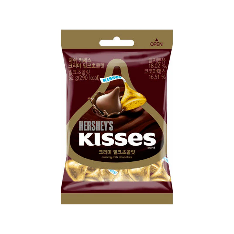HERSHEY'S Kisses Bong Milk (20 x 52g)