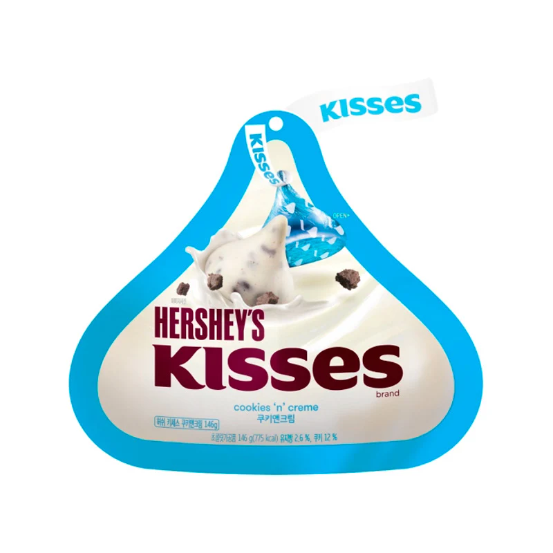 HERSHEY'S Kisses Iconic Cookie And Cream (24 x 146g)