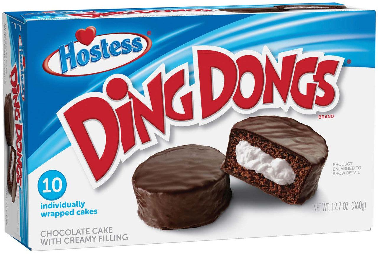 Hostess - Chocolate Ding Dong Multi Pack 10ct (6 x 12.7oz)
