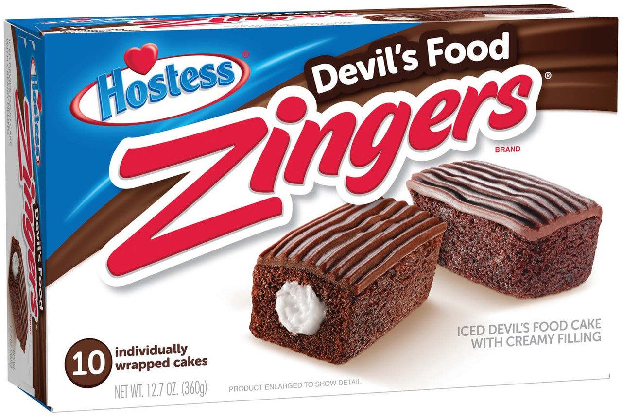 Hostess - Chocolate Zingers Multi Pack 10ct (6 x 12.7oz)