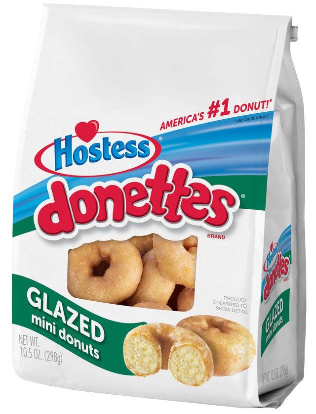 Hostess - Glazed Donettes Bag 6-17ct (6 x 10.5oz)