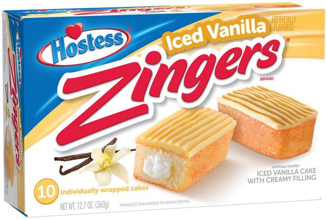 Hostess - Vanilla Zingers Multi Pack 10ct (6 x 12.7oz)