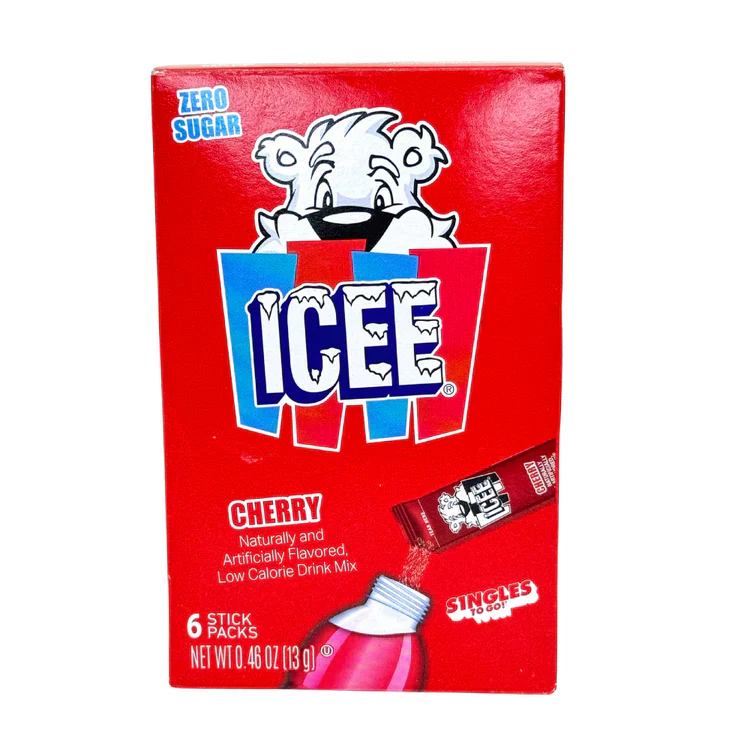 Icee - Cherry Single To Go Drink Mix 6ct (12 x 0.46oz)