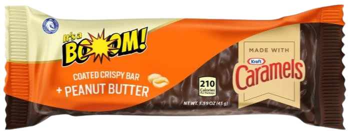 It's a Boom! Caramels Choco & Peanut Butter (4 x 12 x 45g)