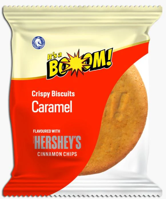 It's a Boom! Hershey's Caramel Biscuit (8 x 12 x 22g)