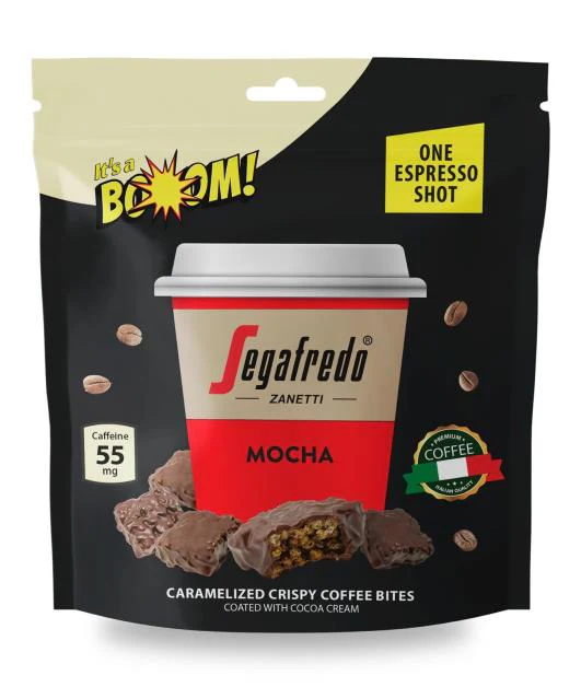 It's a Boom! Segafredo - Coffee Mocha Chocolate Bites (6 x 16 x 30g)