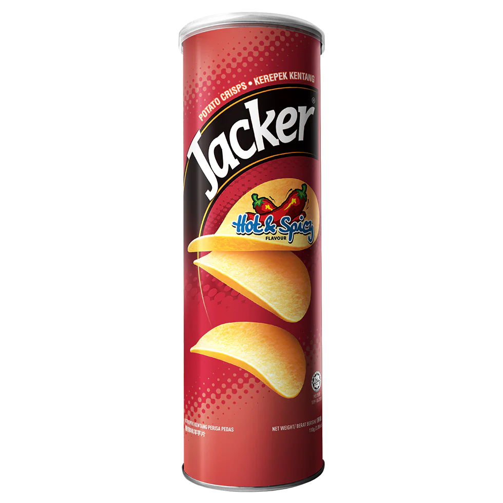 Jacker - Hot & Spicy (24 x 100g)