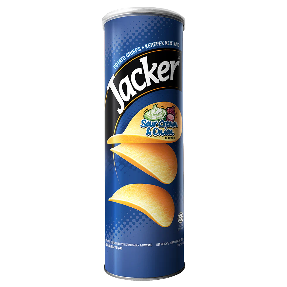 Jacker - Sour Cream & Onion (24 x 100g)