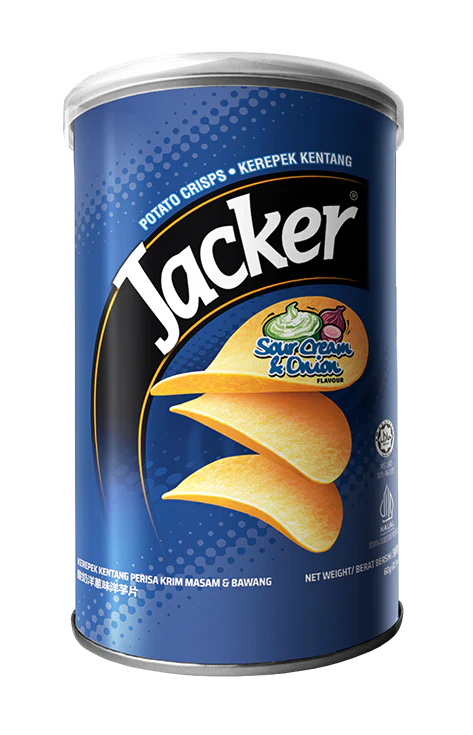 Jacker - Sour Cream & Onion (28 x 60g)