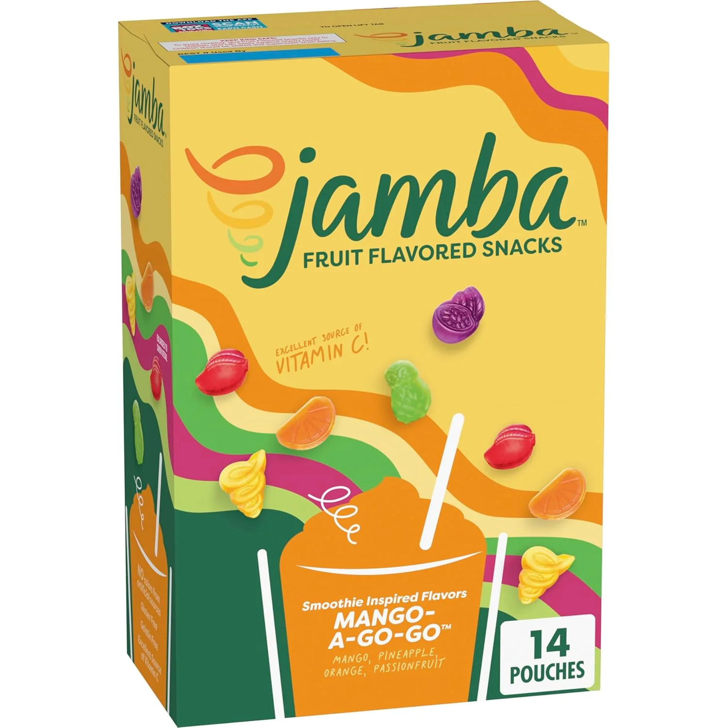 Jamba - Mango A Go Go 14CT (4 x 16.8oz)