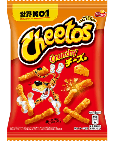 JAPAN FRITOLAY Cheetos Cheese flavored Snack Small Pack 24 x (1 x 24g)