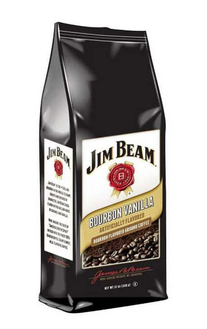 Jim Beam - Bourbon Vanilla Ground Coffee (6 x 12oz)