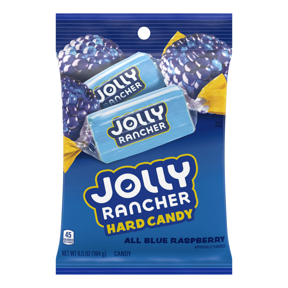 Jolly Rancher - Peg Bag Hard Blue Raspberry (12 x 6.5oz)