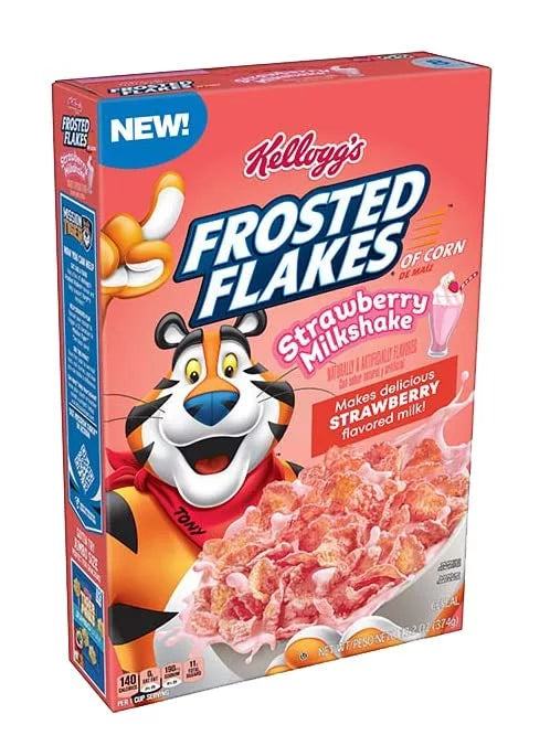 Kellogg's Cereal - Frosted Flakes Strawberry (16 x 13.2oz)