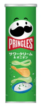 KELLOGGS Pringles Potato Chips Sour Cream Onion M 8 x (6 x 105g)