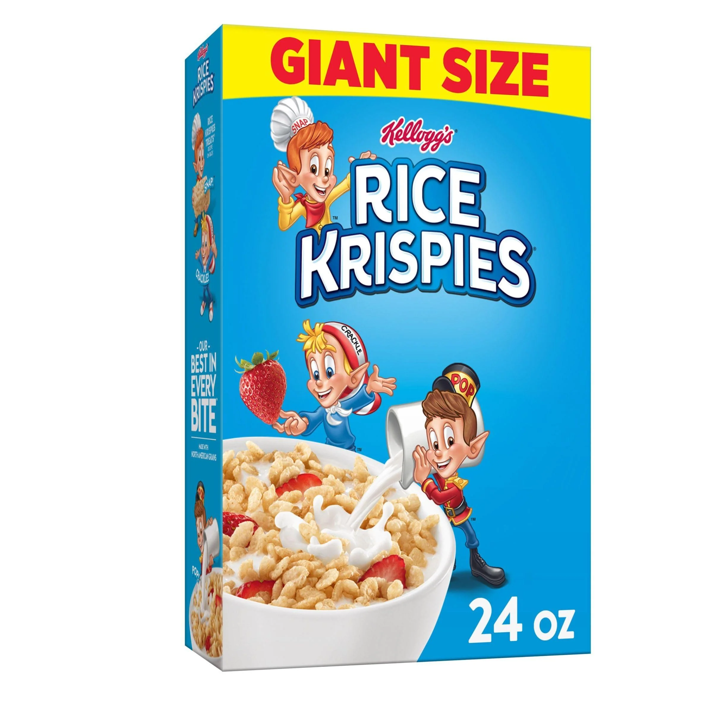 Kelloggs Rice Krispies - Rice Krispies Cereal Giant Size (8 x 24oz)