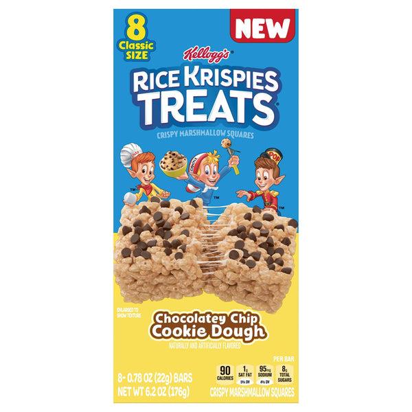 Kellogg's Rice Krispies - Rice Krispies Treats Chocolatey Chip Cookie Dough (12 x 6.2oz)